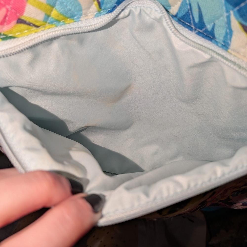 Light Blue Quilted Bag - Picture 5 of 5